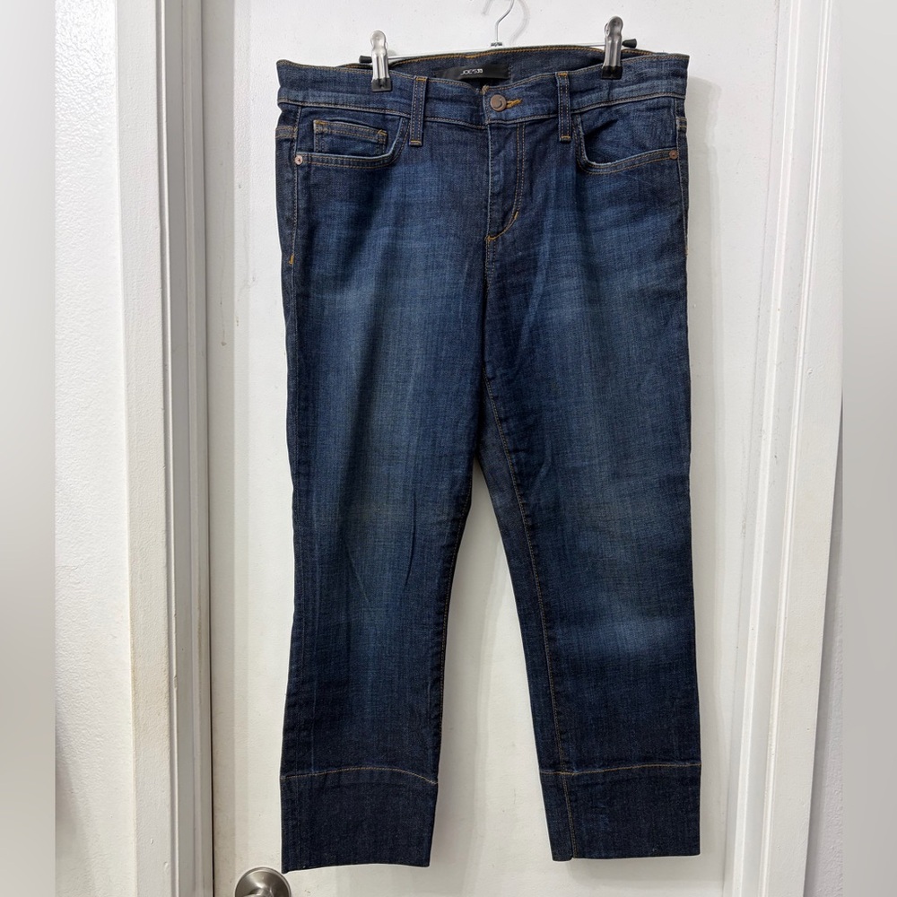 Joe's Jeans Dark Blue Ankle & Cropped Women's Jeans